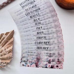 3k Floral Monthly Savings Challenge