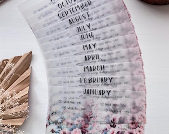 3k Floral Monthly Savings Challenge