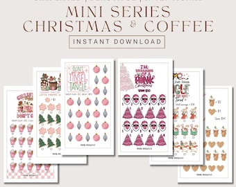 Christmas & Coffee Mini Series (6 ct) - Digital Download