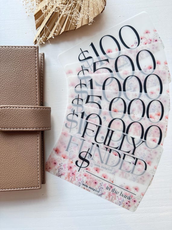 Wildflower Vellum Placeholders: Matte Laminated Finish