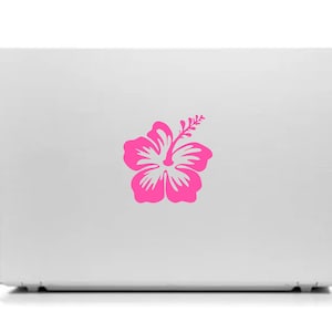 Hawaiian Hibiscus Flower Decal-Choose Your Color and Size