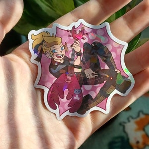 Sasha Waybright Hearstomper Vinyl Sticker