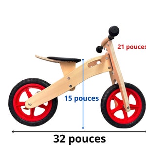 Wooden balance bike canada sale