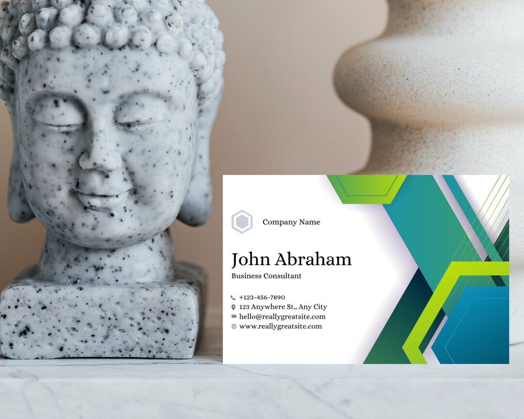 Editable Business Card Template Unique Business Cards for Etsy