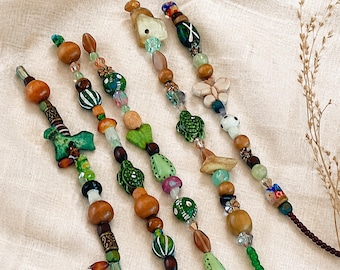 Bead Soup Mix Assorted Beads for Jewelry Making Murano Glass Flowers Wooden Clay and Spacer Beads