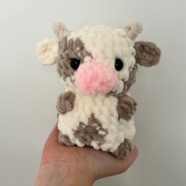 Baby Chip the cow crochet pattern