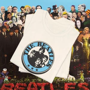 The Beatles Vintage Logo T-Shirt - Iconic Band Graphic Tee - Vintage Music Shirt - Retro Beatles Apparel - Perfect for Beatles Fans