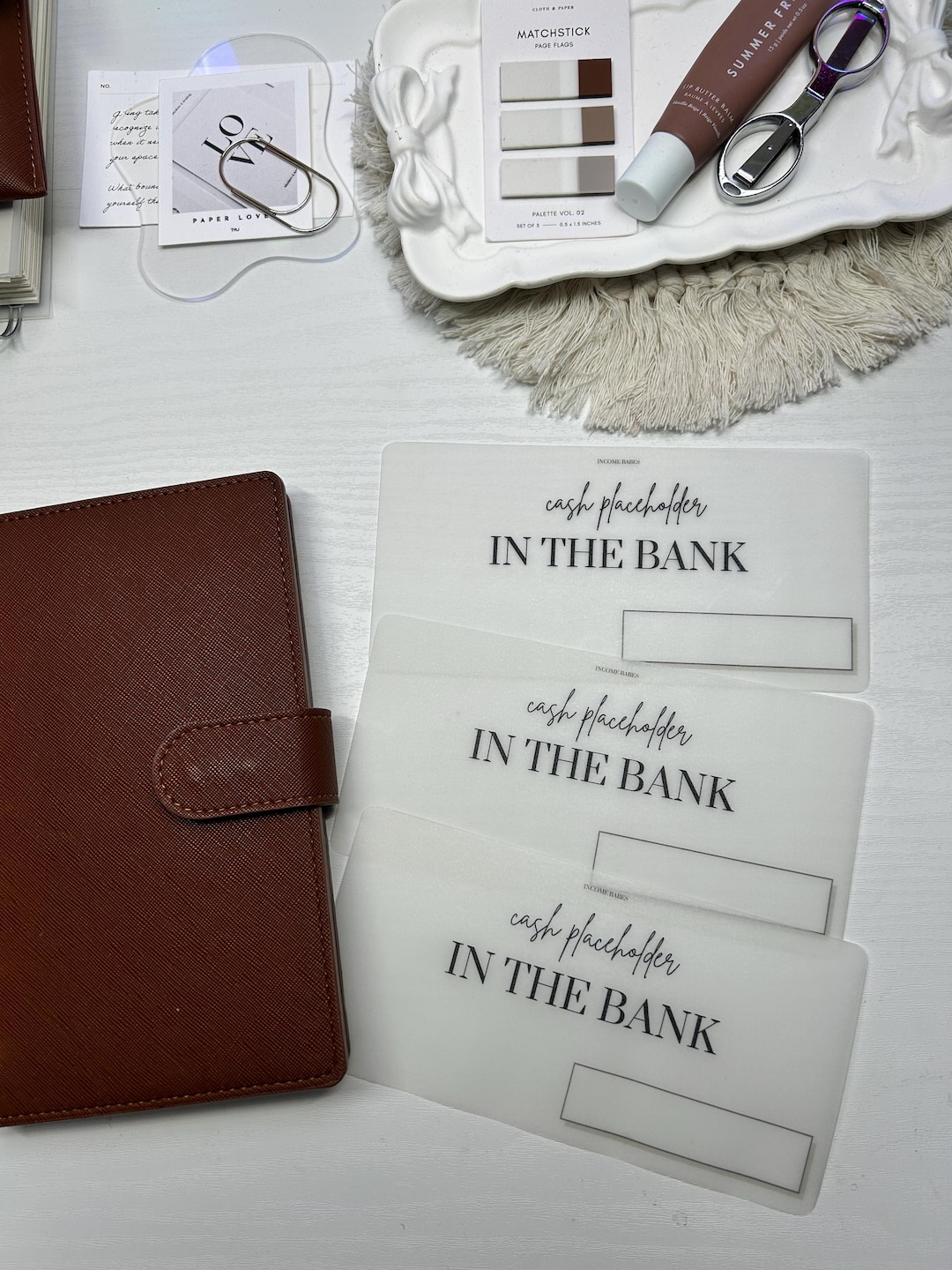 Simple IN the BANK Inserts 3pc | A6 PDF Download - Etsy