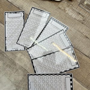 Simple Blank Savings Challenge | A6 PDF Download
