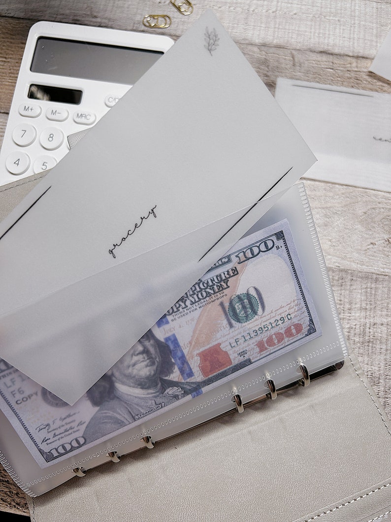 SINKING FUNDS Category Inserts Template 42 Categories Cash Stuffing