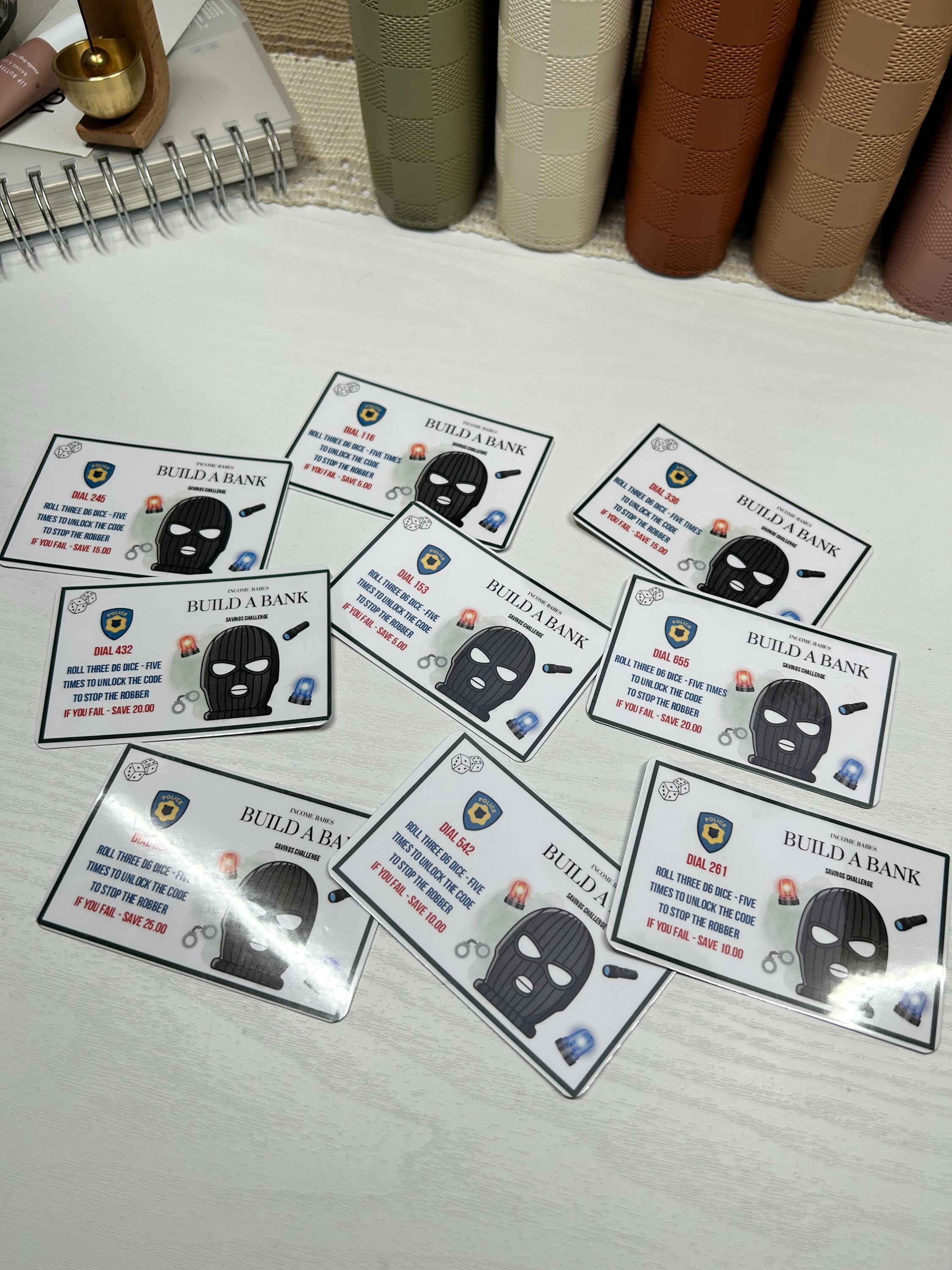 Build A Bank Robbr Cards Bonus | PDF Download - Etsy
