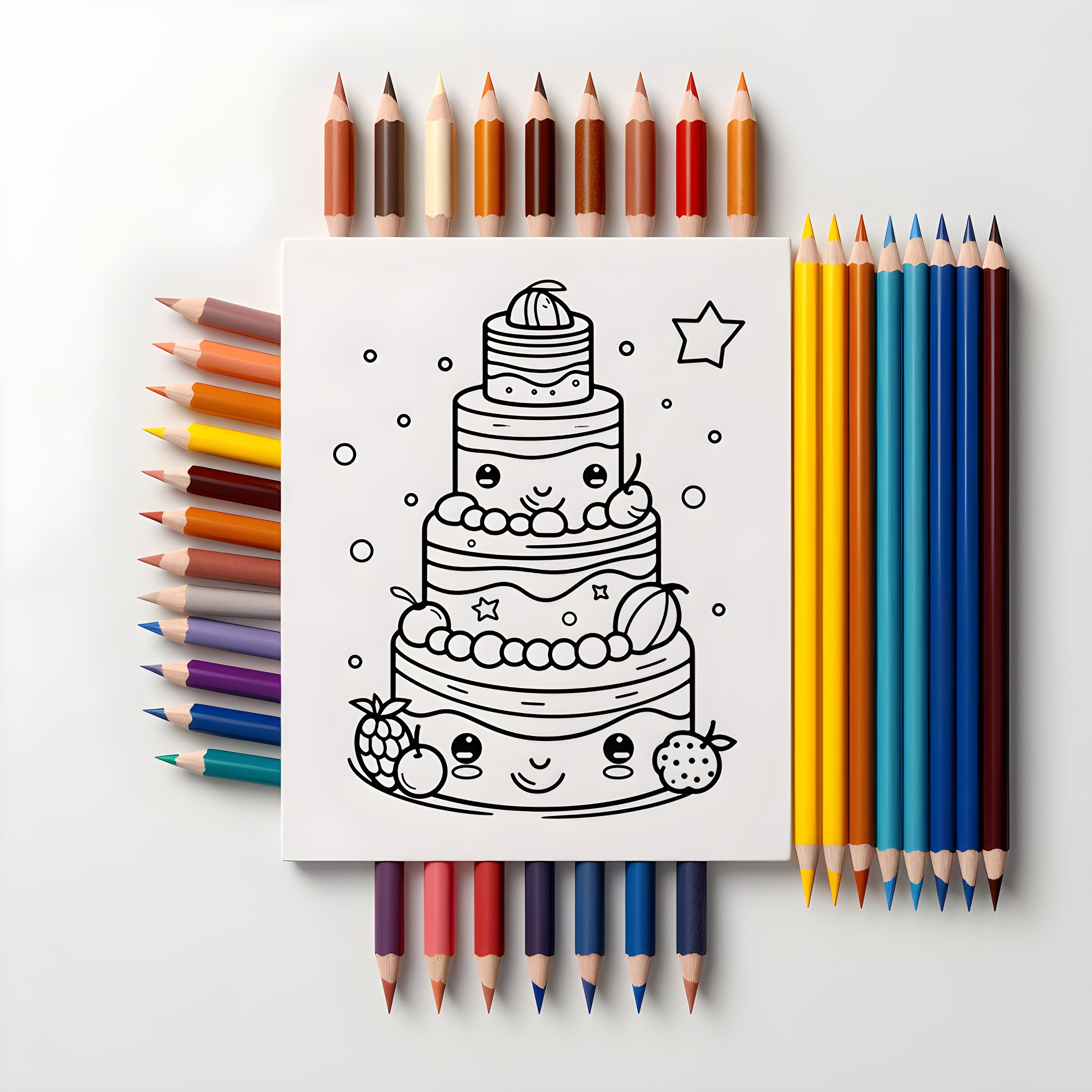 Free Printable Kawaii Coloring Pages For Kids