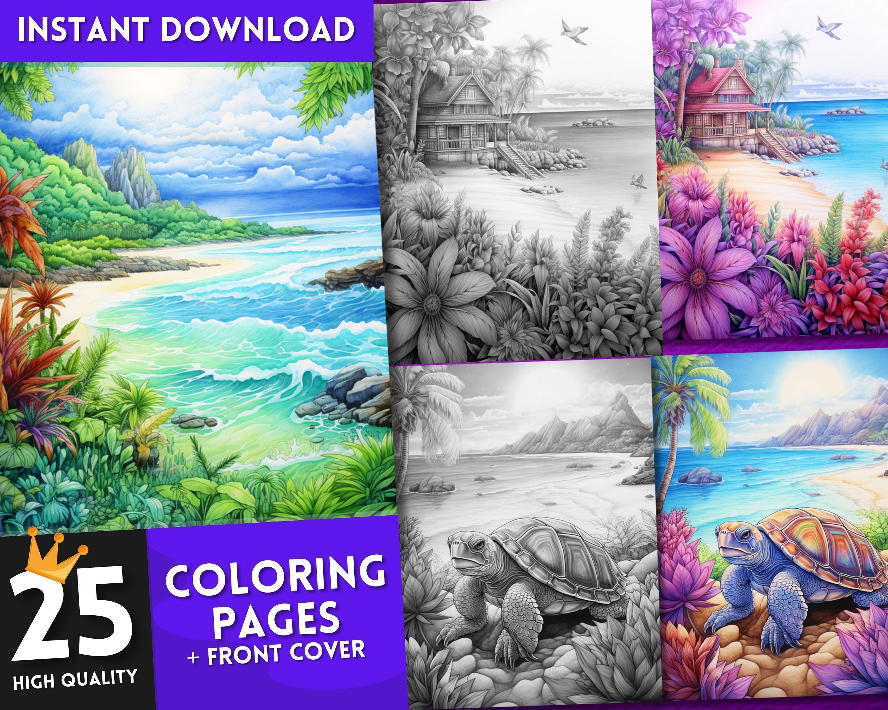 Coloring Pages Beach Coloring Pages Printable Coloring Book Beach