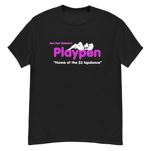 Koszulka z grafiką „Playpen” Rona Dona Volante'a