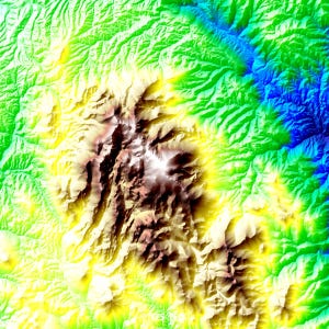 Pikes Peak Terrain Bundle | All 3 Sizes | CNC Router | Stl Svg Dxf | Colorado image 3