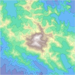 Denali Terrain Bundle | All 3 Sizes | CNC Router | Stl Svg Dxf | Alaska image 4