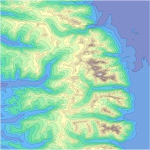 Grand Teton Terrain Bundle | All 3 Sizes | CNC Router | Stl Svg Dxf | Wyoming image 4