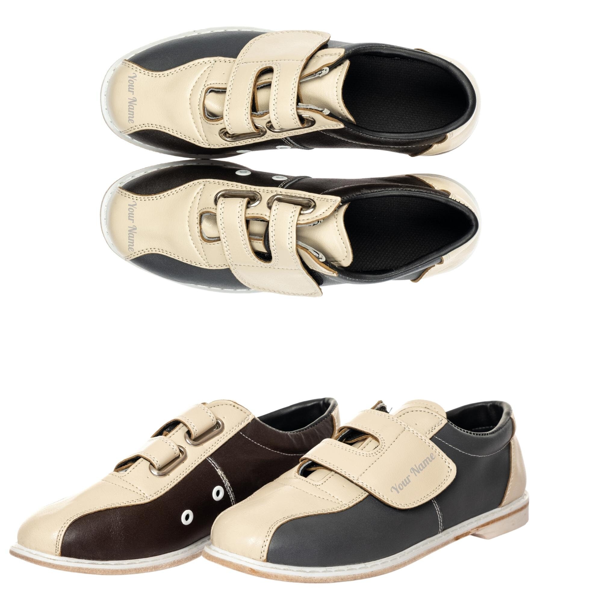 Bianco Scarpe Da Bowling Per Le Donne Degli Uomini Unisex Di Sport Principiante Scarpe Da Bowling Scarpe Da Ginnastica Ya88