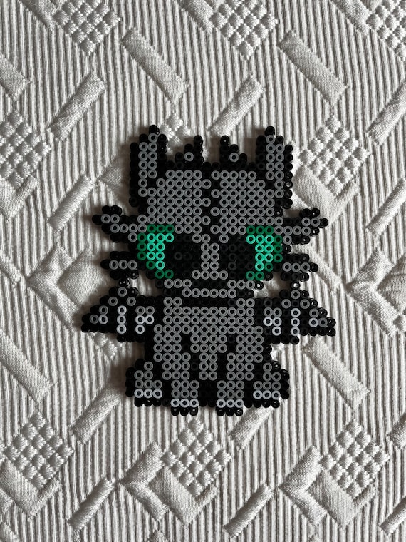 Melty Bead Hama Beads Dragon Toothless Perler Beads Hama Beads