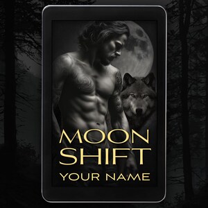 Premade Shifter Romance eBook Cover: Alpha Male, Full Moon