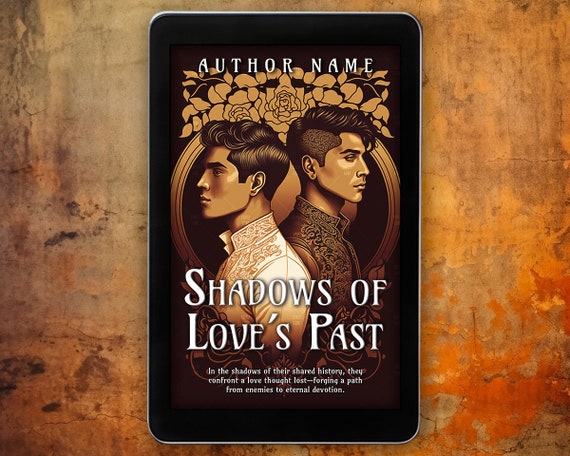 Pre-made eBook Cover Design Digital, Gay Romance, Historical, LGBTQ+, BL, Forbidden love, Period drama, Romance, MM Romance, Gay Wedding