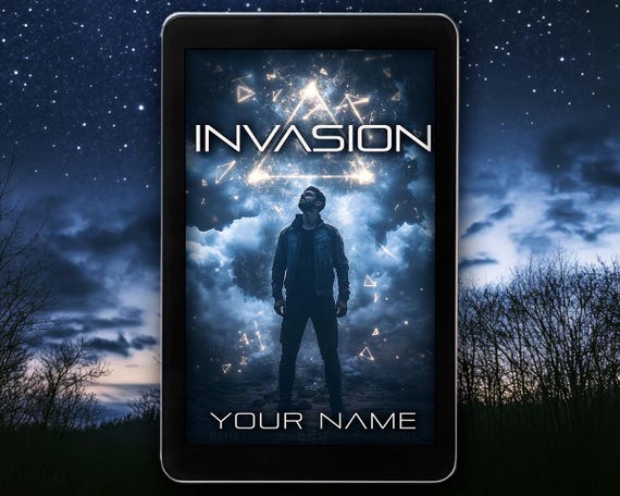 Pre-made eBook Cover Design, Science Fiction, Alien Invasion, Thriller, Dystopian, Apocalyptic, Space Opera, Supernatural, Adventure, Future