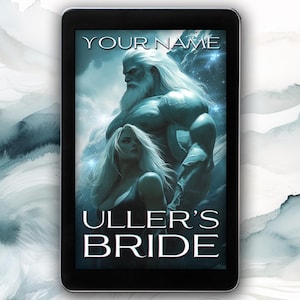 Pre-made eBook Cover Design Fantasy Romance, Mythology, Romantic Fantasy, Supernatural Romance, Epic Fantasy, Winter, Frost King, Norway
