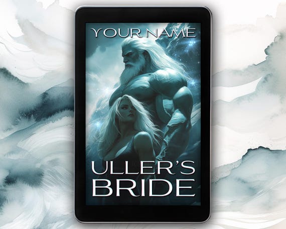 Pre-made eBook Cover Design Fantasy Romance, Mythology, Romantic Fantasy, Supernatural Romance, Epic Fantasy, Winter, Frost King, Norway