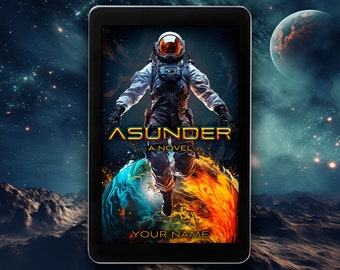 Pre-made eBook Cover Design Science Fiction, Space Opera, Adventure, Futuristic, Post-Apocalyptic, Astronaut, Outer Space, Alien Planet