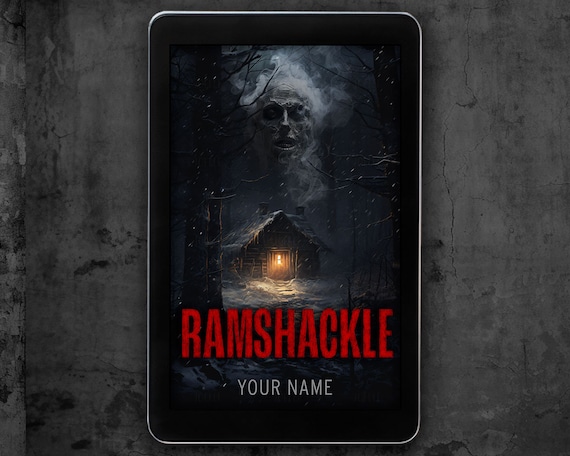 Pre-made eBook Cover Design Horror, Thriller, Fiction, Mystery, Suspense, Gothic Fiction, Zombie, cabin in the woods, Haunting, Winter