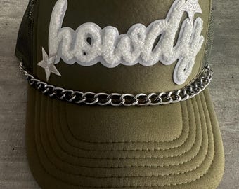 Raising Hell With the Cowboys Trucker Hat With Removable  display picture 1
