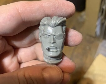 Mego FTC Zica Retro Custom 1/9 scale shield original Nick Fury comic head sculpt