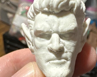 Mego FTC Zica Retro Custom 1/9 scale X-Men Excalibur Night Crawler head sculpt