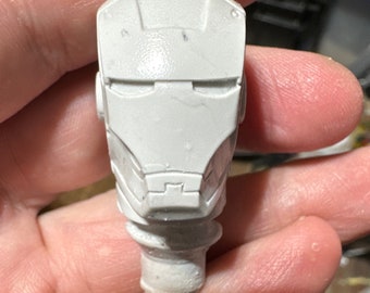 Mego FTC Zica Retro Custom 1/9 scale Iron Man head sculpt
