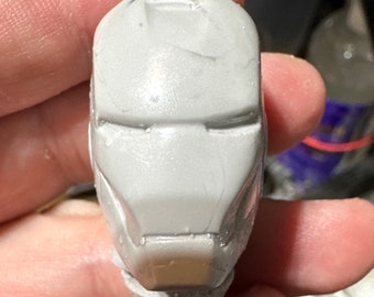 Mego FTC Zica Retro Custom 1/9 scale Iron Man head sculpt movie