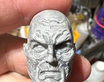 Mego FTC Zica Retro Custom 1/9 scale Dead Man head sculpt