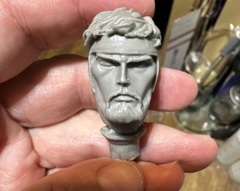 Mego FTC Zica Retro Custom 1/9 scale Avengers Hercules comic head sculpt V2