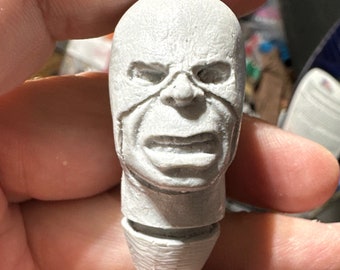 Mego FTC Zica Retro Custom 1/9 scale X-Men Beast 1st Class head sculpt