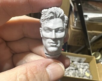 Mego FTC Zica Retro Custom 1/9 scale Allen Scott Green Lantern head sculpt