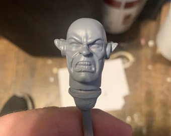 Mego FTC Zica Retro Custom 1/9 scale Professor Zoom the reverse flash thon head sculpt