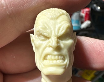 Mego FTC Zica Retro Custom 1/9 scale Spider Man foe the Sand MAN Marco head sculpt