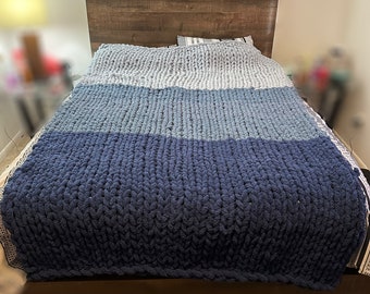 Chunky Knit Blanket
