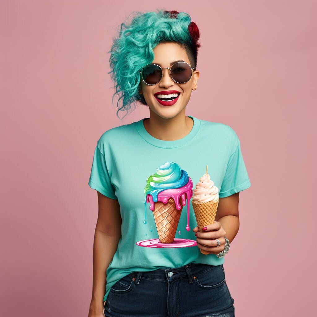 Icecream Aesthetic T-Shirts for Sale