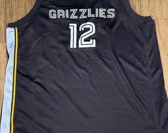 Ja MORANT #12 Vancouver Grizzlies Jersey Nike FedEx Patch