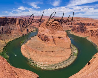 Horseshoe Bend Arizona Foto descargable Imagen de Horseshoe Bend AZ decoración occidental Gran Cañón Arte de pared imprimible Regalo al aire libre
