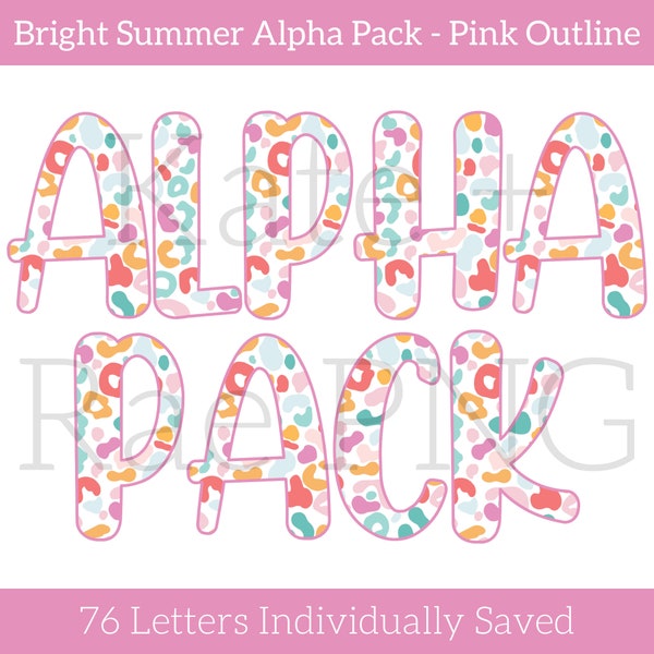 Bright Summer Leopard Alpha Pack png - Summer Leopard Alpha Pack png - Leopard Doodle Alpha Pack png - Trendy Leopard Alpha Pack png