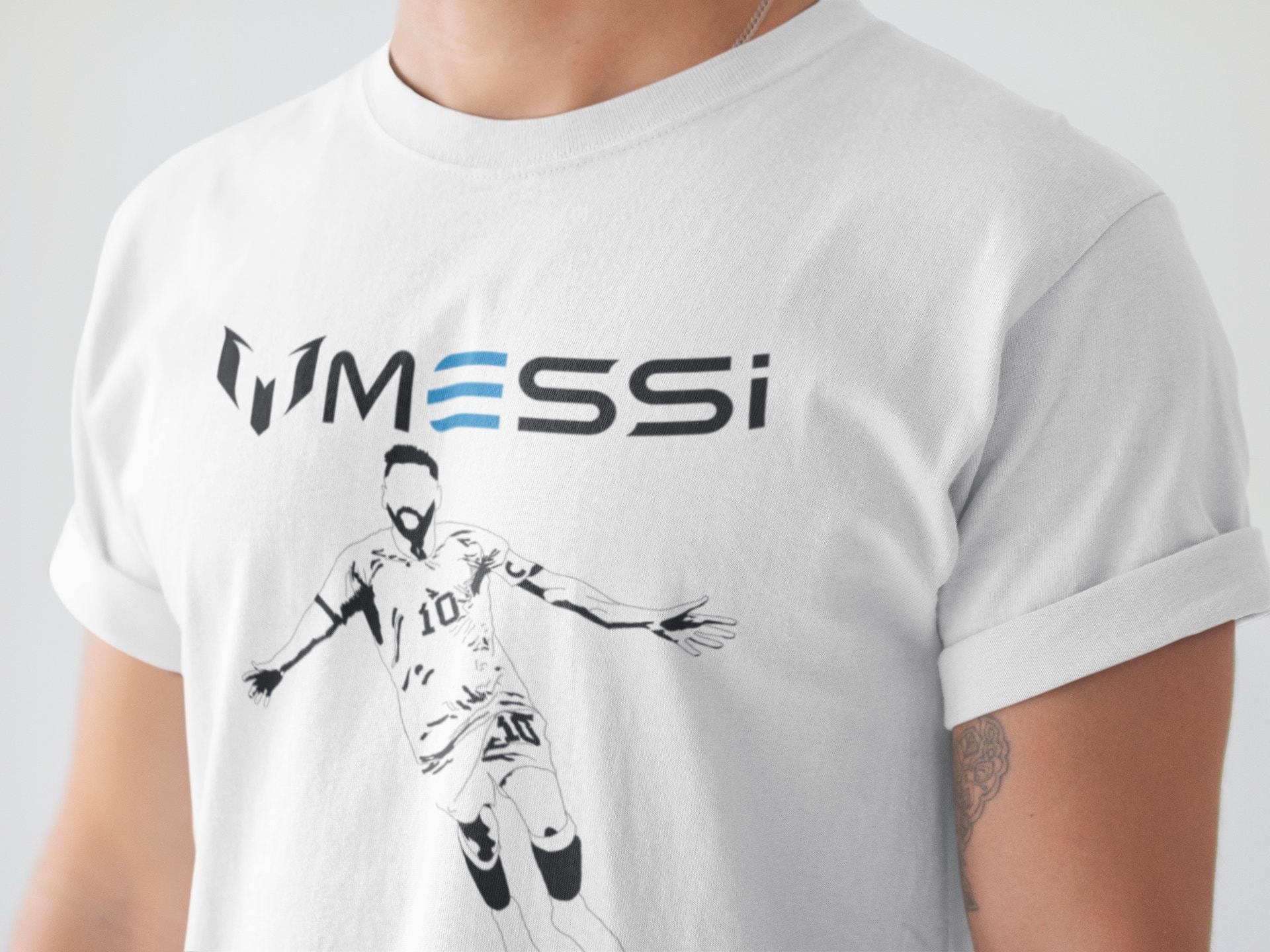Lionel Messi Soccer Shirt Lionel Messi T-shirt Argentina - Etsy