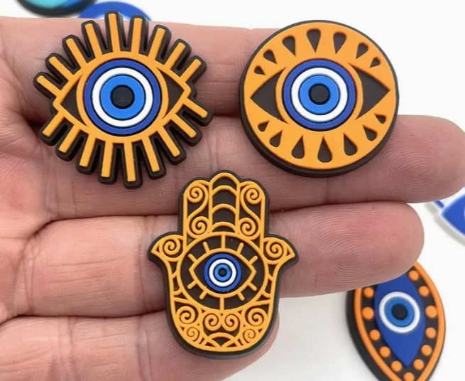 Evil Eye Jibbitz Shoe Charms