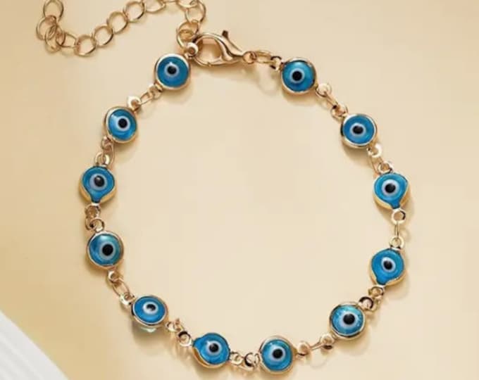 Evil Eye Charm bracelet