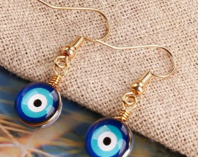 Evil Eye earrings